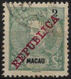 [Issues of 1898/1905 Overprinted &#34;REPUBLICA&#34;, tip AF2]