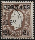 [Números 36, 36A, 38 y 38A sobrecargados para periódicos "JORNAES", tipo J]