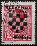 [Yugoslavia Postage Stamps Overprinted in Black - King Peter II, Typ B3]