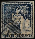 [Britannia - Bluish paper, type B6]