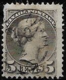 [Queen Victoria - Size: 17 x 21mm, Typ J5]