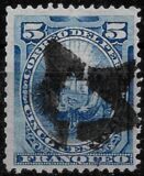 [Coat of Arms - Embossed with Grill. See Also No. 69-75, тып V]