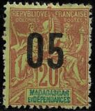 [Stamps of 1896 & 1900 Surcharged - See Also No. 101-104, Tip N1]