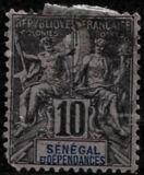 [Navigation & Commerce - Inscription: "SENEGAL DÉPENDANCES", type XXY4]