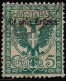 [Italian Postage Stamps Overprinted "Colonia Eritrea", type E2]