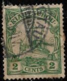 [The Kaiser's Ship "Hohenzollern" - Value in "Cent" & "Dollar", type E1]