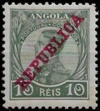 [King Manuel II of Portugal - Not Issued Stamps Overprinted "REPUBLICA", 類型 I2]