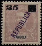 [Number 78 & 83 Surcharged & Overprinted "REPUBLICA", type K1]