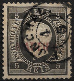 [King Luis I - Portuguese Postage Stamps Overprinted, MADEIRA, type B]
