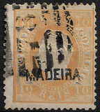 [King Luis I - Portuguese Postage Stamps Overprinted, MADEIRA, type B1]