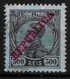 [King Manuel  - Not Issued Stamps Overprinted "REPUBLICA", typ P9]