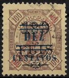 [Issues of 1914-1915 Surcharged "DEZ - CENTAVOS" in Blue or Red, प्रकार AF4]