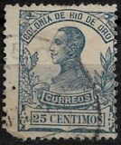[King Alfonso XIII - Control Number on Back Side, type O6]