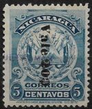 [Coat of Arms Stamps of 1905 Surcharged Downwards, type AJ26]