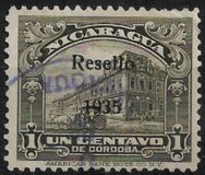 [Issues of 1922 & 1930 Overprinted "Resello - 1935", type CG11]