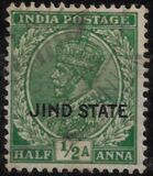 [King George V, 1865-1936 - India Postage Stamps Overprinted "JIND STATE", type H1]