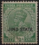[King George V, 1865-1936 - India Postage Stamps Overprinted "JIND STATE", type H1]