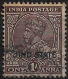 [King George V, 1865-1936 - India Postage Stamps Overprinted "JIND STATE", type H3]