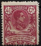 [King Alfonso XIII - Blue Control Number on Back Side, type I8]