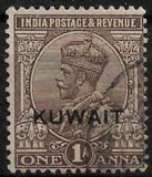 [King George V - India Postage Stamps of 1911-1912 Overprinted "KUWAIT", type A1]