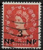 [Great Britain Postage Stamps Surcharged, Typ N1]