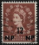 [Great Britain Postage Stamps Surcharged, Typ N5]