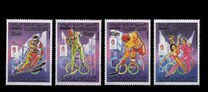 [Airmail - Winter Olympic Games - Albertville, France 1992, प्रकार AEW]