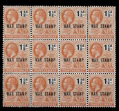 [No. 41 Overprinted "WAR TAX" in Red or Black, type G1]