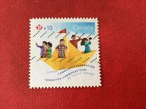 [Canada Post Community Foundation - Children in Paper Sailboat, type XHF]