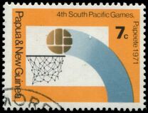 [The 4th Anniversary of the South Pacific Games, Papeete, type GE]