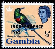 [Previous Issues of 1963 Overprinted "INDEPENDENCE 1965", प्रकार AU1]
