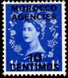 [Great Britain Postage Stamps Overprinted and Surcharged, type V1]