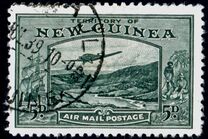 [Plane over Bulolo Goldfield - New Design, type J6]