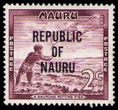 [Local Motives - Issues Overprinted "REPUBLIC OF NAURU", Typ X1]