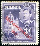 [King George VI and Local Motifs Overprinted "SELF-GOVERNMENT - 1947", Вид BA19]