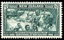 [The 100th Anniversary of Proclamation of British Sovereignty over New Zealand, प्रकार CU]