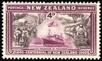 [The 100th Anniversary of Proclamation of British Sovereignty over New Zealand, प्रकार DA]