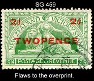 [No. 169 Surcharged in Red, प्रकार BE]