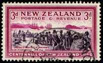 [The 100th Anniversary of Proclamation of British Sovereignty over New Zealand, प्रकार CZ]