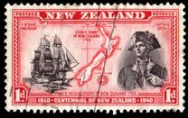 [The 100th Anniversary of Proclamation of British Sovereignty over New Zealand, प्रकार CV]