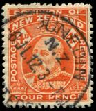 [King Edward VII - Inscription "DOMINION OF NEW ZEALAND", type AU4]