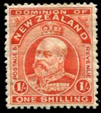 [King Edward VII - Inscription "DOMINION OF NEW ZEALAND", type AU17]