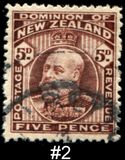 [King Edward VII - Inscription "DOMINION OF NEW ZEALAND", type AU7]