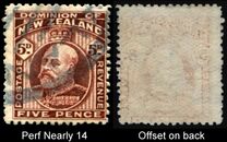 [King Edward VII - Inscription "DOMINION OF NEW ZEALAND", type AU7]