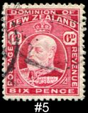 [King Edward VII - Inscription "DOMINION OF NEW ZEALAND", type AU10]