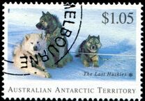 [Departure of Huskies from Antarctica, type CW]