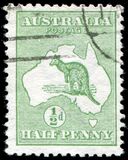 [Definitive Issues - Kangaroo and Map, type A]