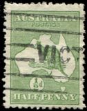 [Definitive Issues - Kangaroo and Map, type A]