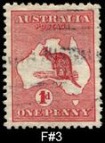 [Definitive Issues - Kangaroo and Map, type A1]