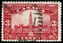 [The 60th Anniversary of the Founding of the Dominion of Canada, Inscription: "1867 Confederation 1927", type AT]